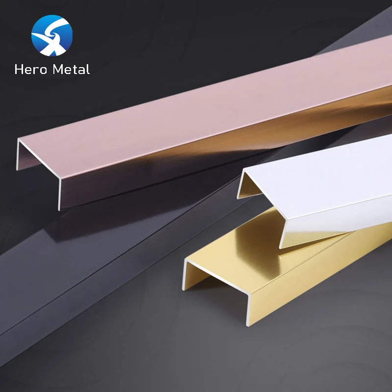 aluminum tile trim bright polishing machine
