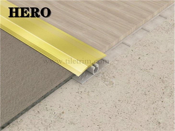 New Style Metal Carpet Edge Trim Transition Strips Aluminum and