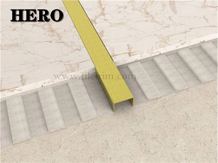 Flexible Brass Transition Strip