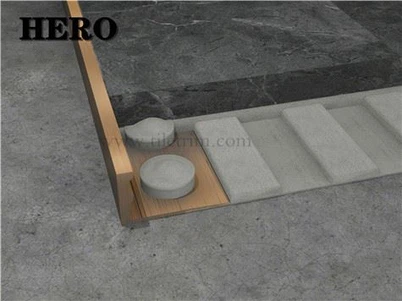 L Shaped Aluminum Tile Trim