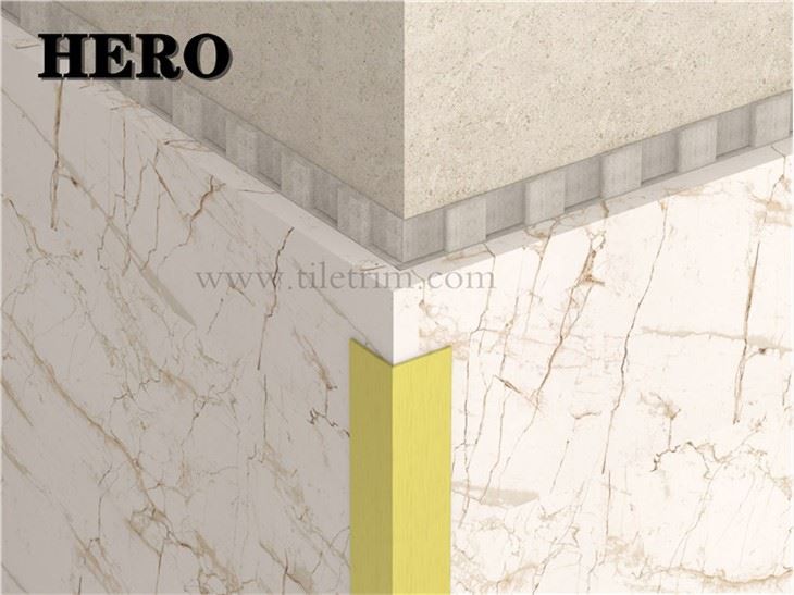 Straight Edge Aluminum Tile Trim