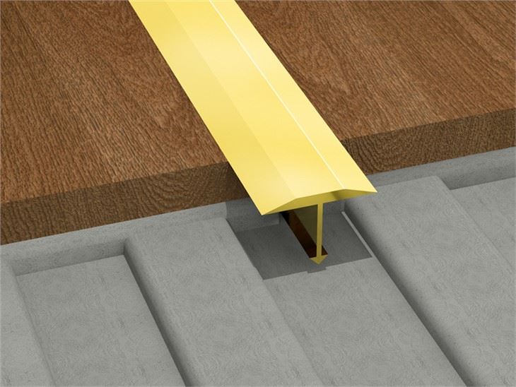 T-shaped Aluminum Profile Tile Strip