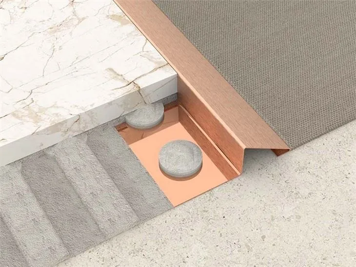 Aluminum 0.188 Tile Edge Trim