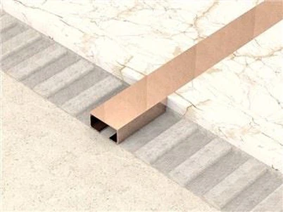 Rose Gold Aluminum Alloy Waistline