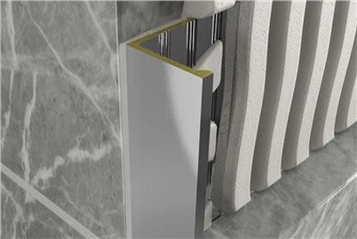 Aluminum Shower Tile Edge