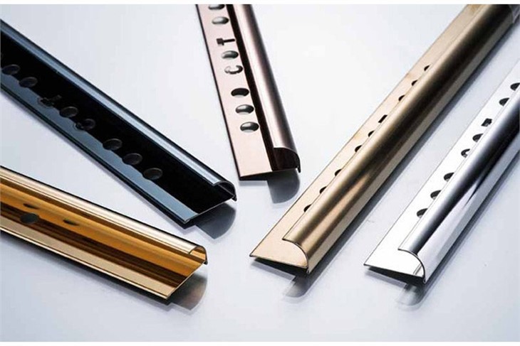 round shape metal tile edging trim