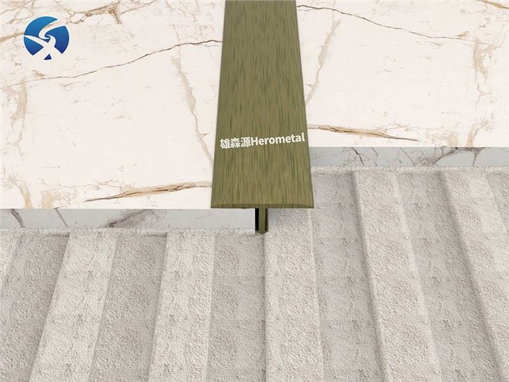 T Shape Brass Metal Strips