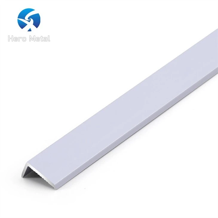 silver angle aluminum ceramic tile trim