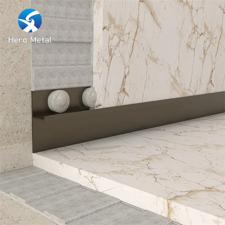 brown baseboards