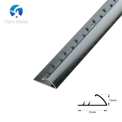 Aluminium Carpet To Carpet Door Strip