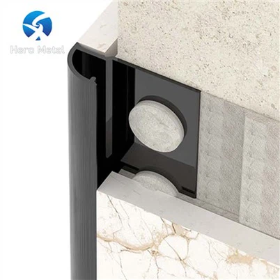 Chrome Tile Trim Bathroom