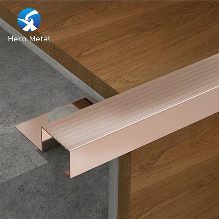 marble ceramic stairs nosing step tile