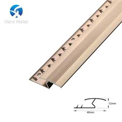 Aluminum Carpet Trim Strip