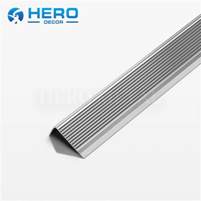Aluminum L Shape Stair Nosing Non-slip Clip