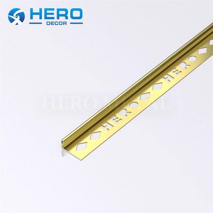 Stainless Steel Straight Edge Tile Trim
