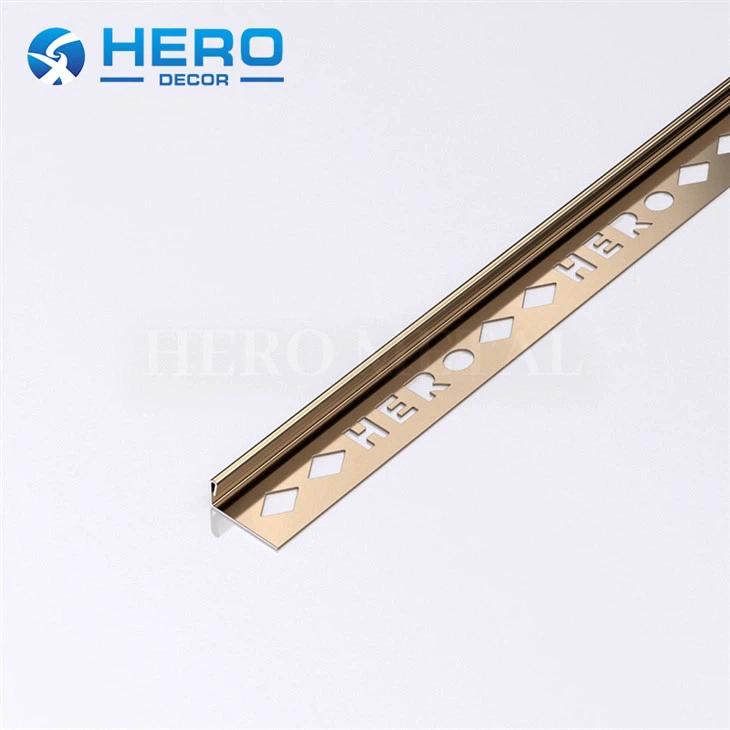 Stainless Steel Straight Edge Tile Trim