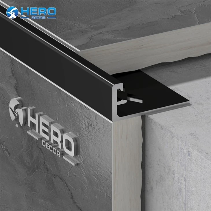 Aluminum L Shaped Tile Edging Trim manufacturers