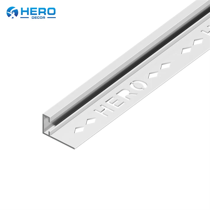 Aluminum Square Shape Chorme Tile Edge Trim price