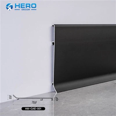 80mm Aluminum Skirting