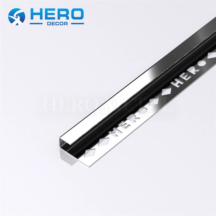 10mm Stainless Steel C Shape Tile Edge Trim