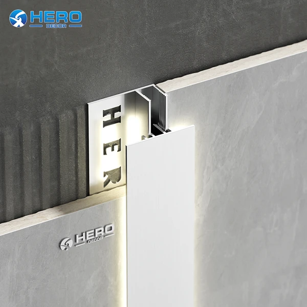 Clip-on LED Channel Hidden Linear Lighting Profile high quality