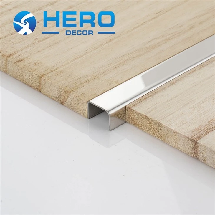 Stainless Steel Mirror Edge Trim U Shape high quality