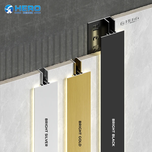 Clip-on LED Channel Hidden Linear Lighting Profile factory