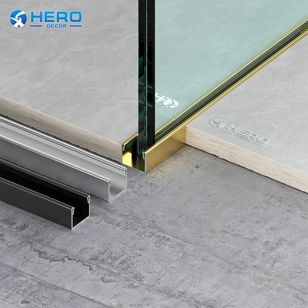 Stainless Steel U Channel Shower Glass Profile best
