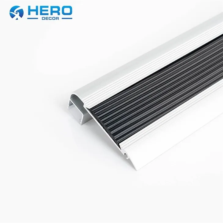 Aluminium And Rubber Stair Nosing suppliers
