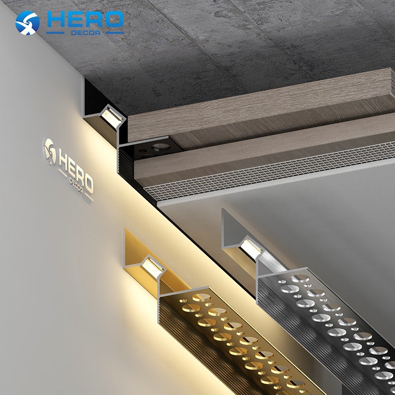 Aluminium Ceiling Shadow Gap Profile