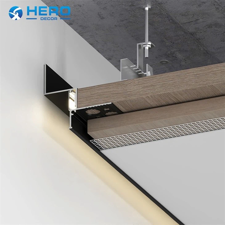 Aluminum Shadow Gap Ceiling Profile suppliers