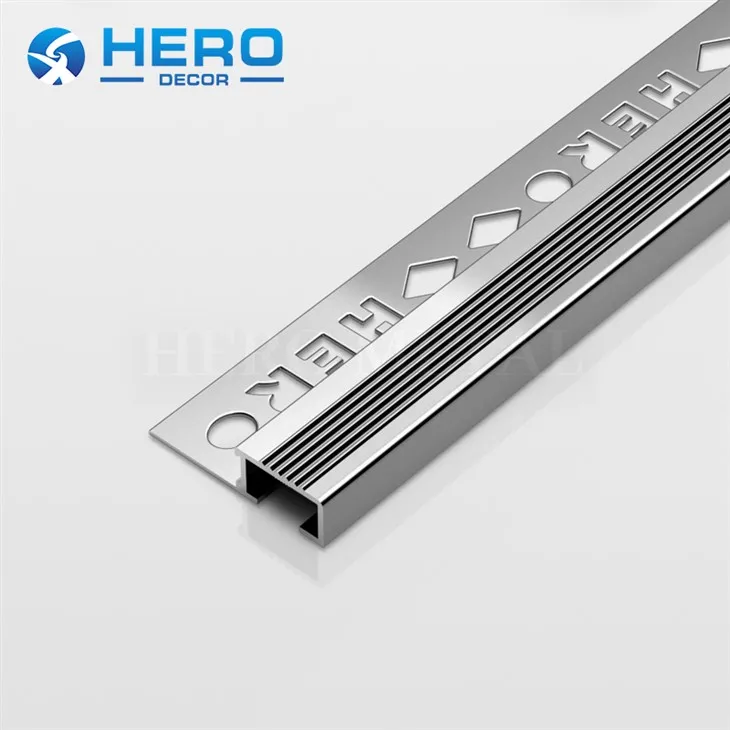 Aluminum Square Shape Stair Nosing