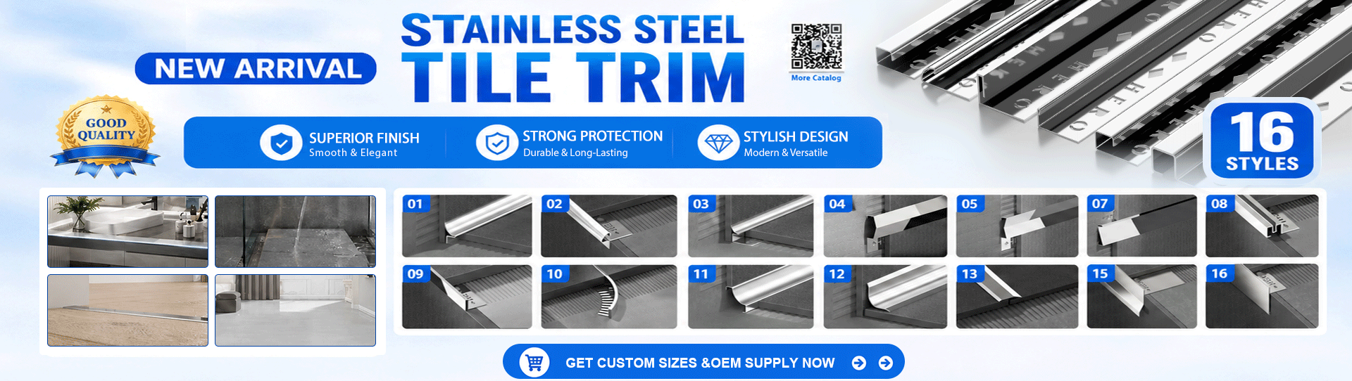 Architectural Stainless Steel Trim Supplier & Stainless Steel Trim Factory