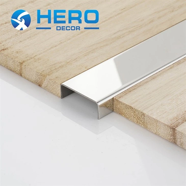 Stainless Steel Mirror Edge Trim U Shape high quality