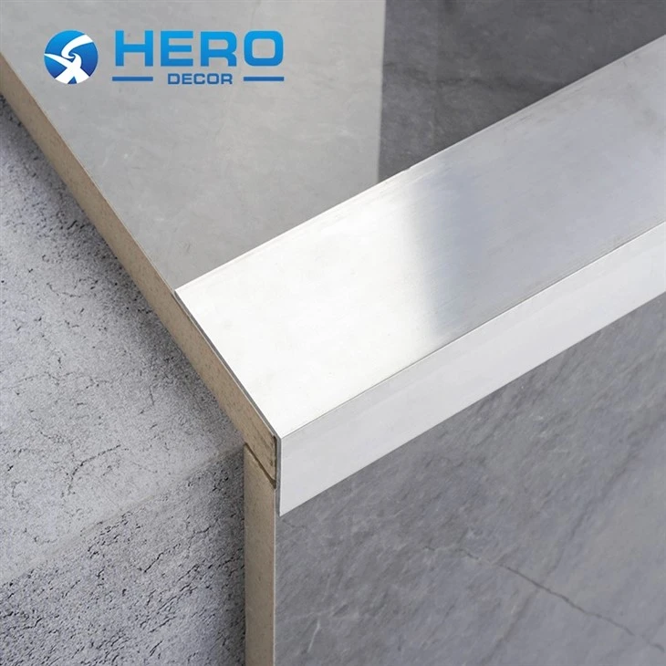 Brushed Stainless Steel Corner Trim high quality