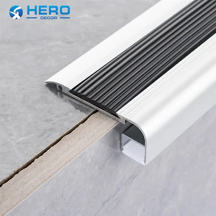 Bullnose Stair Nosing Non Slip Rubber Angle Step Edge manufacturers