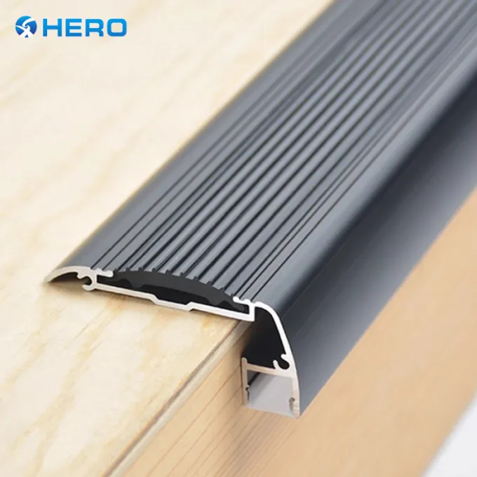 Bullnose Stair Nosing Non Slip Rubber Angle Step Edge factory