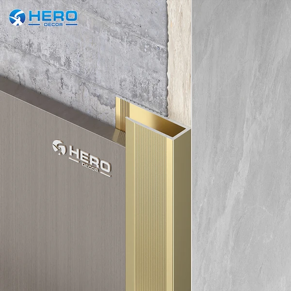 C-Shaped Aluminum Wall Panel Edge Trim manufacturers