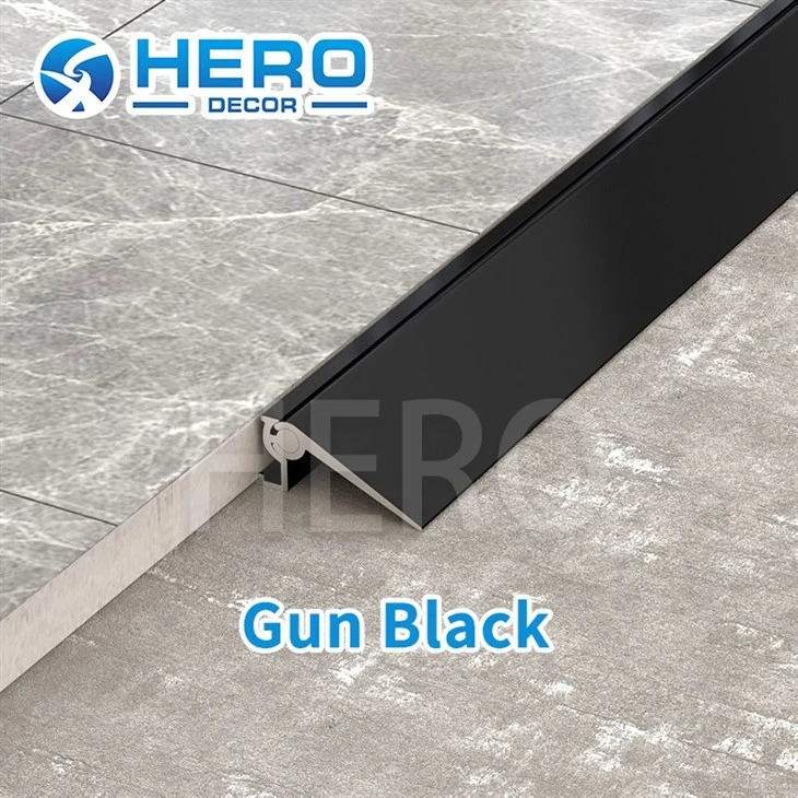 floor transition strip black