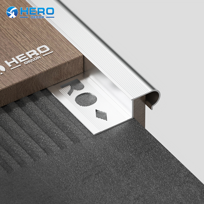 Aluminum Bullnose Stair Nosing manufacturers