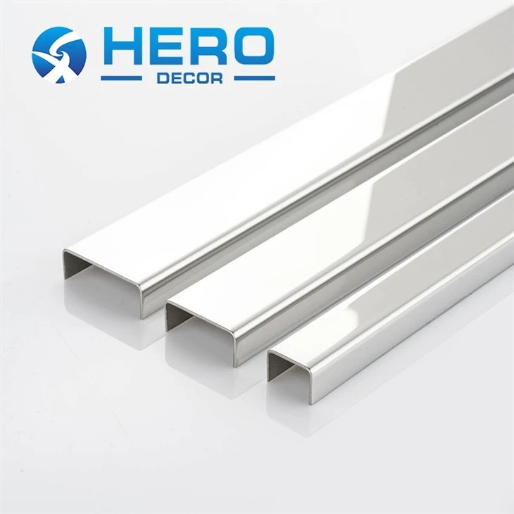 Stainless Steel Mirror Edge Trim U Shape best