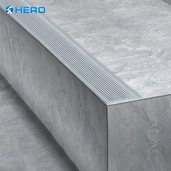 Flexible Anti Slip Rubber Stair Nosing Outdoor factory