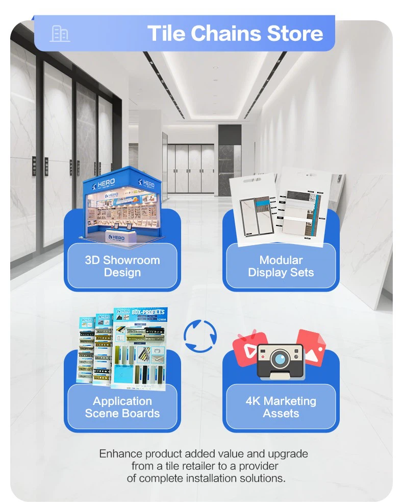 hero metal marketing support for tile store, tile trim wholesellers hero metal marketing support for tile store, tile trim wholesellers