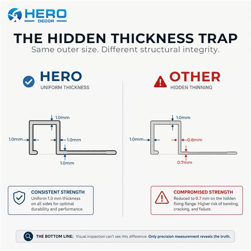 Aluminum Tile Trim Sourcing Guide: The Hidden Cost of Tile Trim Procurement