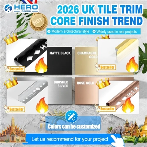 Why Matt Black & Satin Silver Dominate British Bathrooms（UK Tile Trim Trends ...