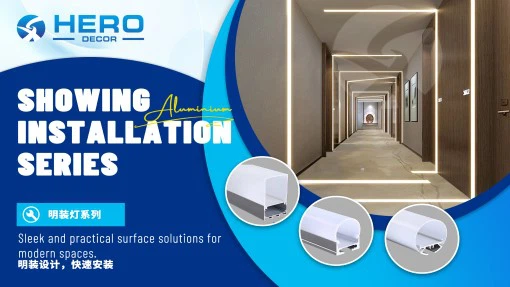Surface Mounted Aluminium Led Profile Manufacturer Surface Mounted Aluminium Led Profile Manufacturer