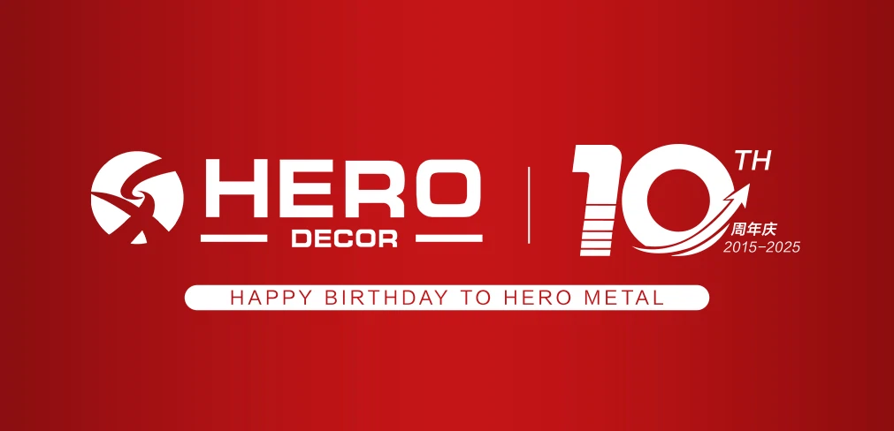 Hero Metal's 10-Year of growth and milestones Hero Metal's 10-Year of growth and milestones