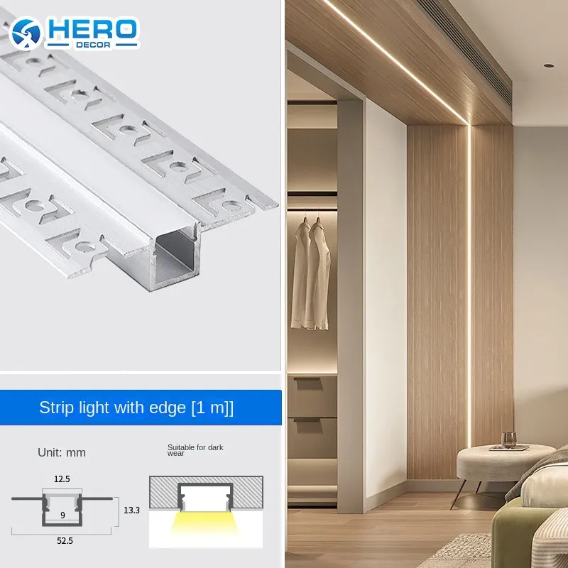 plaster in led profile installation display plaster in led profile installation display