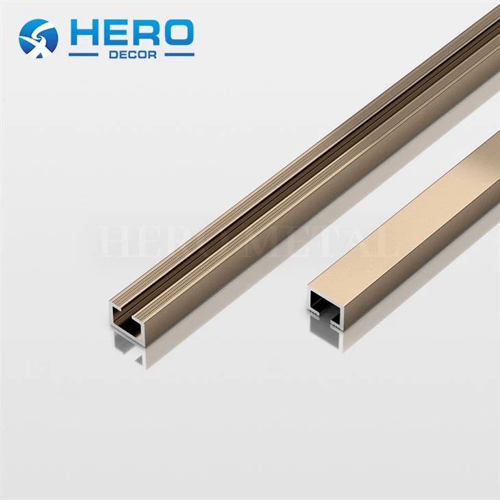 aluminum tile trim bright polishing machine