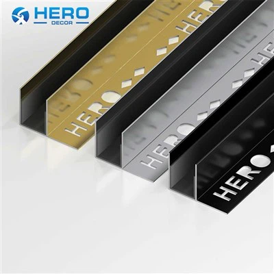 F Shape Anodized Aluminum Profile